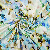 Viscose Jersey Flowers Greetje Multi-2