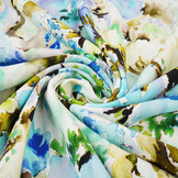 Viscose Jersey Flowers Greetje Multi-2