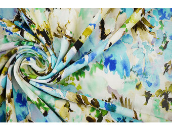 Viscose Jersey Bloemen Greetje Multi-2