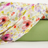 Viscose Jersey Flowers Merle