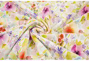 Viscose Jersey Bloemen Merle