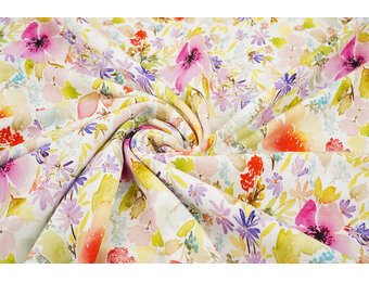 Viscose Jersey Bloemen Merle