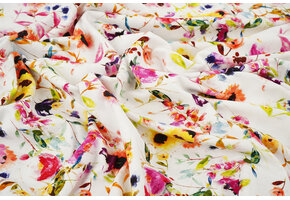 Viscose Jersey Flowers Nancy