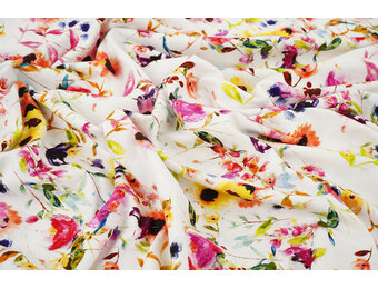 Viscose Jersey Bloemen Nancy