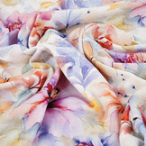 Viscose Crepe Jersey Flowers Tamara