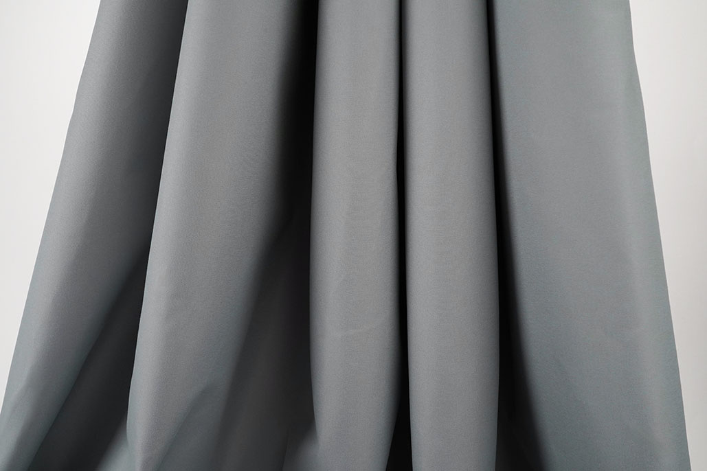 100% blackout Fabric Grey/White