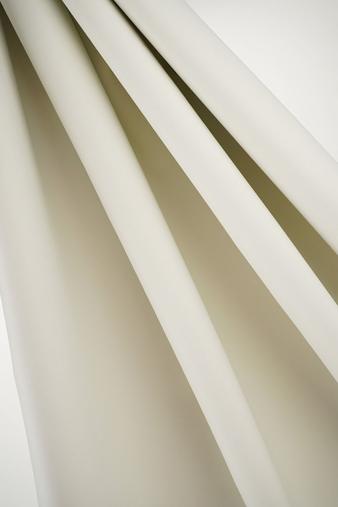 100% lichtundurchlässiger Sonnenschutz Creme/Creme