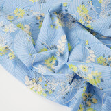 Embroidery Cotton Flowers Nola Jeans Blue