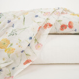 Embroidery Cotton Flowers Ruth Creme