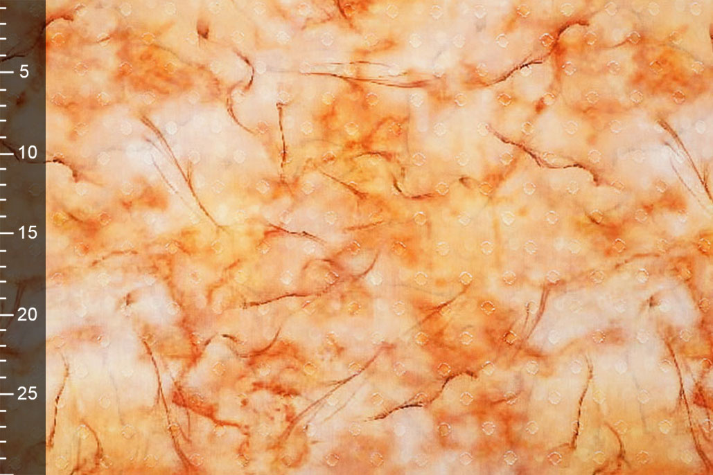 Baumwolle Jacquard Voile Orange