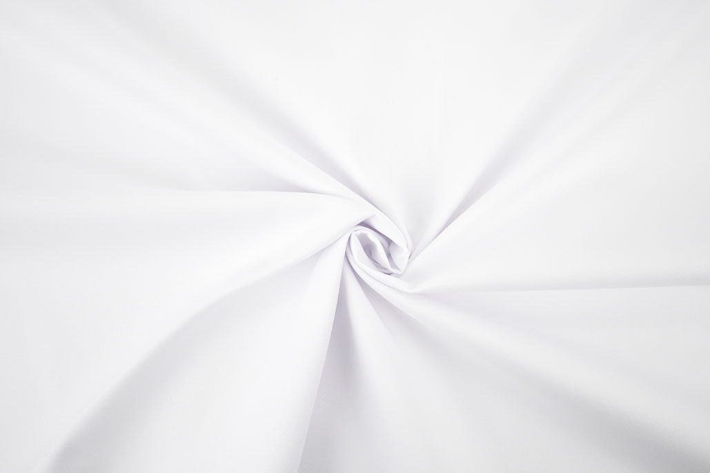 Fine Nurse Cotton Twill White