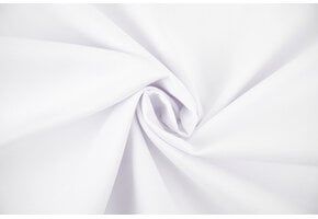 Fine Nurse Cotton Twill White