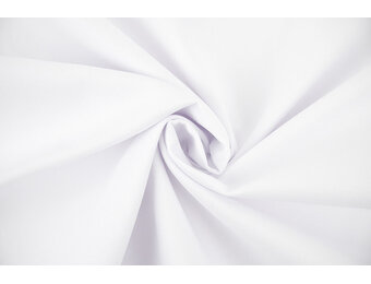 Fijne Verpleegster Keperkatoen Wit