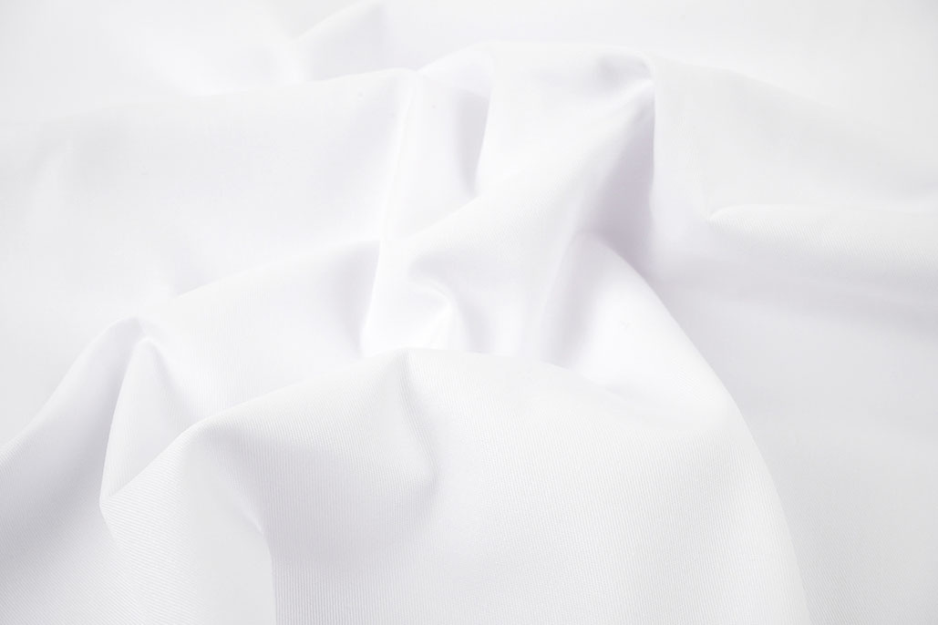 Fine Nurse Cotton Twill White