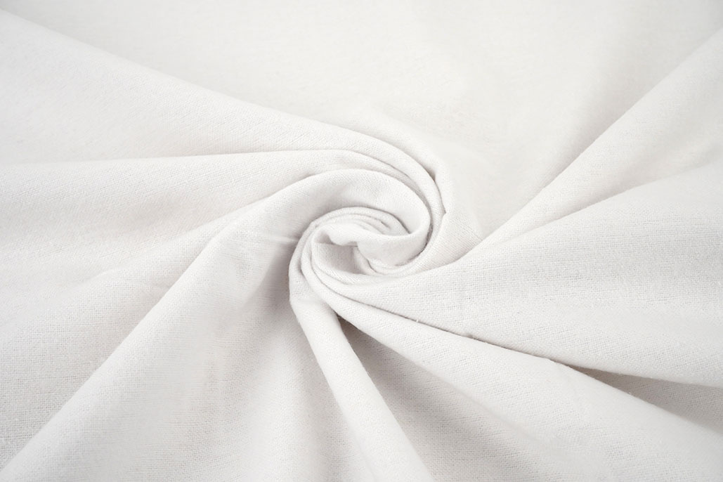 Cotton Flannel White