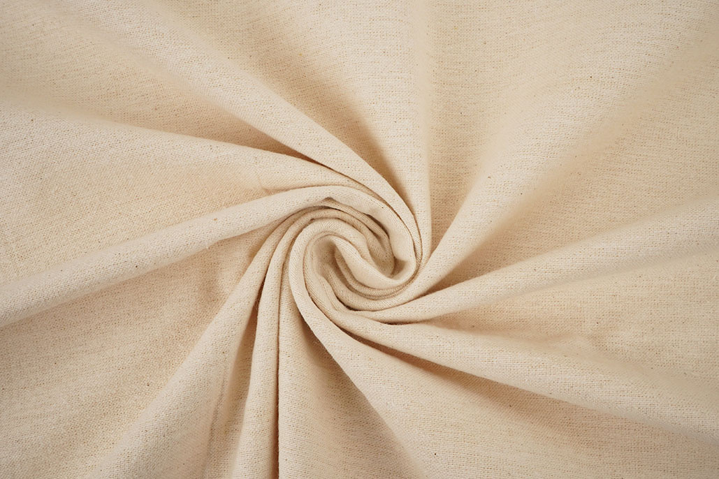 Baumwolle Flanell Ecru