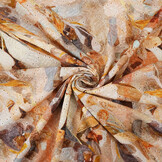 Stickerei Baumwolle Rianne Braun