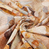 Stickerei Baumwolle Rianne Braun