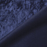 Velours de Panne Marine Blauw
