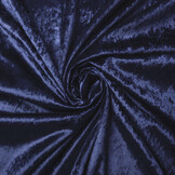 Velours de Panne Marine Blauw