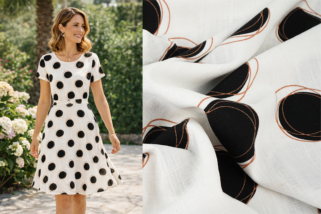 Viscose Linnen Cirkels