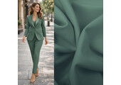 Crepe Stretch Dark Old Green