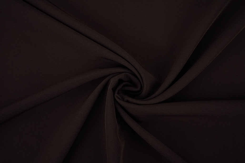Crepe Stretch Dark Brown