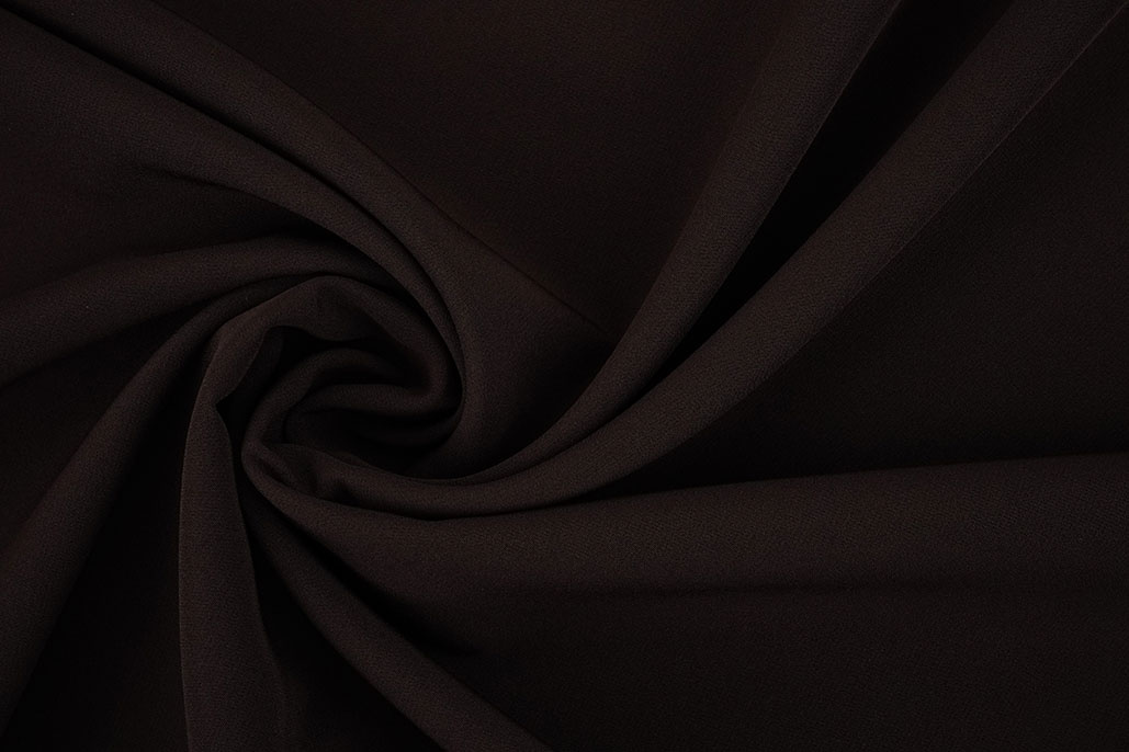 Crepe Stretch Dark Brown