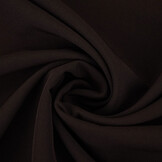 Crepe Stretch Donker Bruin