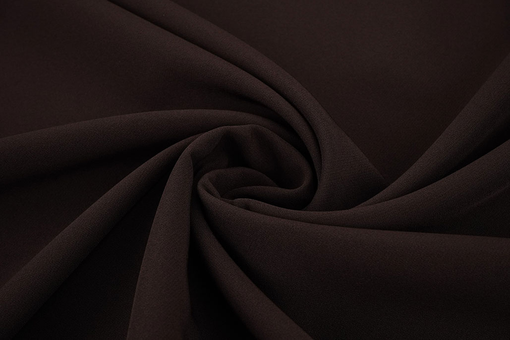 Crepe Stretch Dark Brown