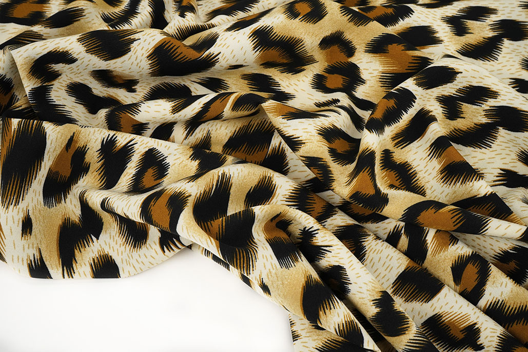 Fine Crêpe Panther Swipes 1