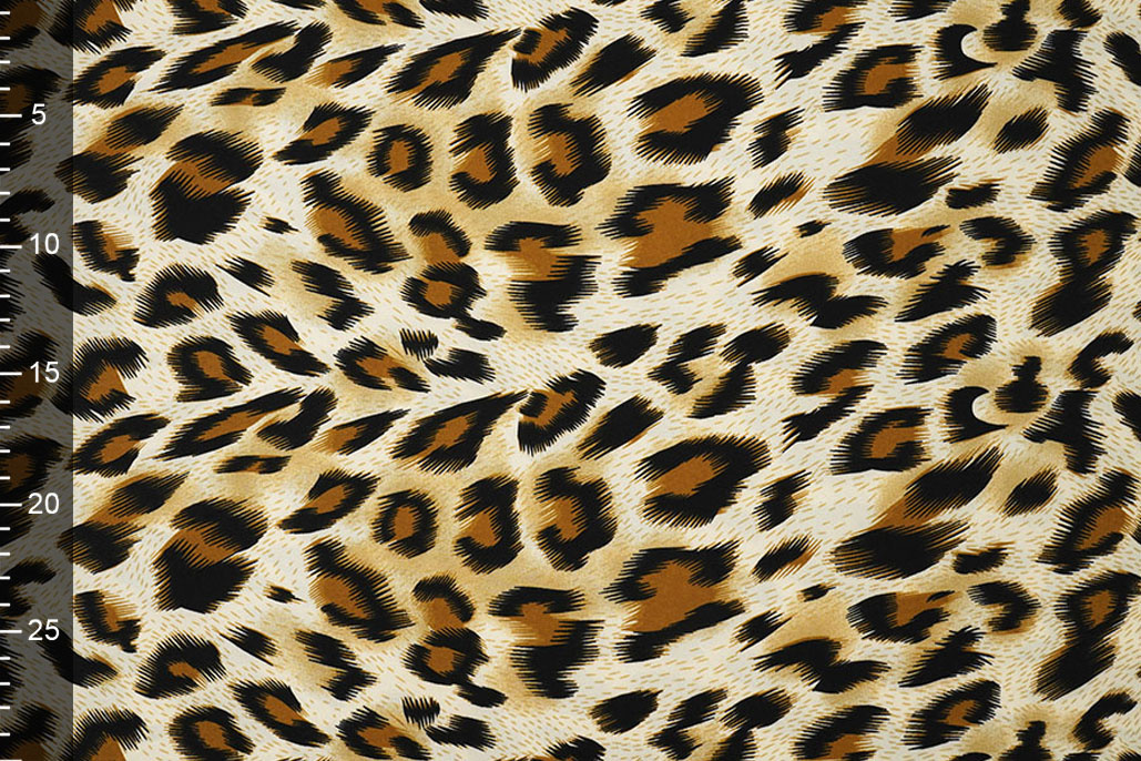 Fine Crêpe Panther Swipes 1