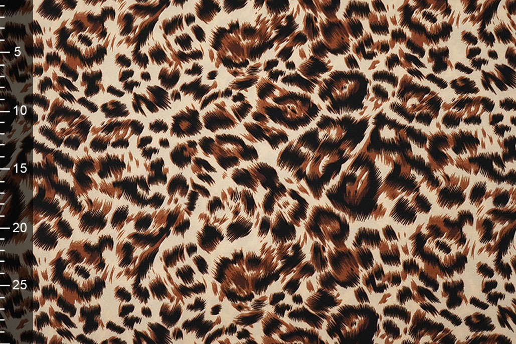 Fine Crêpe Cheetah Swipes 5