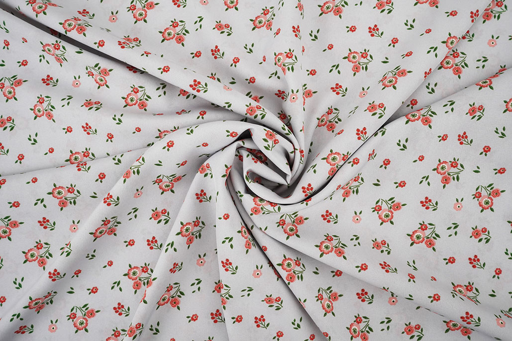 Fine Crêpe Flowers Clarissa Grey