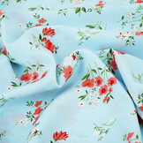 Fine Crêpe Flowers Cosimo Light Blue