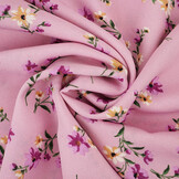 Feiner Crêpe Blumen Colette Rosa