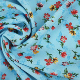 Fine Crêpe Flowers Cassidy Aqua
