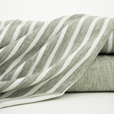 Linenlook Stripes Army Green