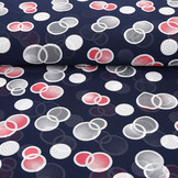 Chiffon Printed Lavina Navy