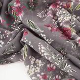 Chiffon Bloemen Marilon Mauve