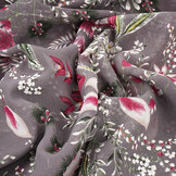Chiffon Bloemen Marilon Mauve