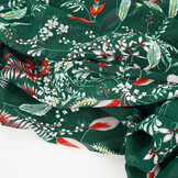 Chiffon Bloemen Marilon Flessengroen