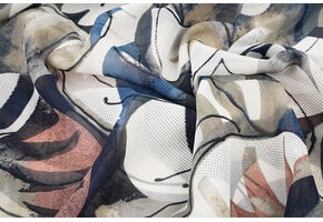 Chiffon Bedrukt Malandru Multi-1