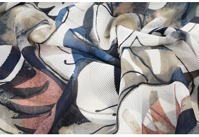 Chiffon Printed Malandru Multi-1