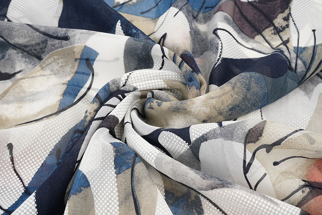 Chiffon Bedrukt Malandru Multi-1