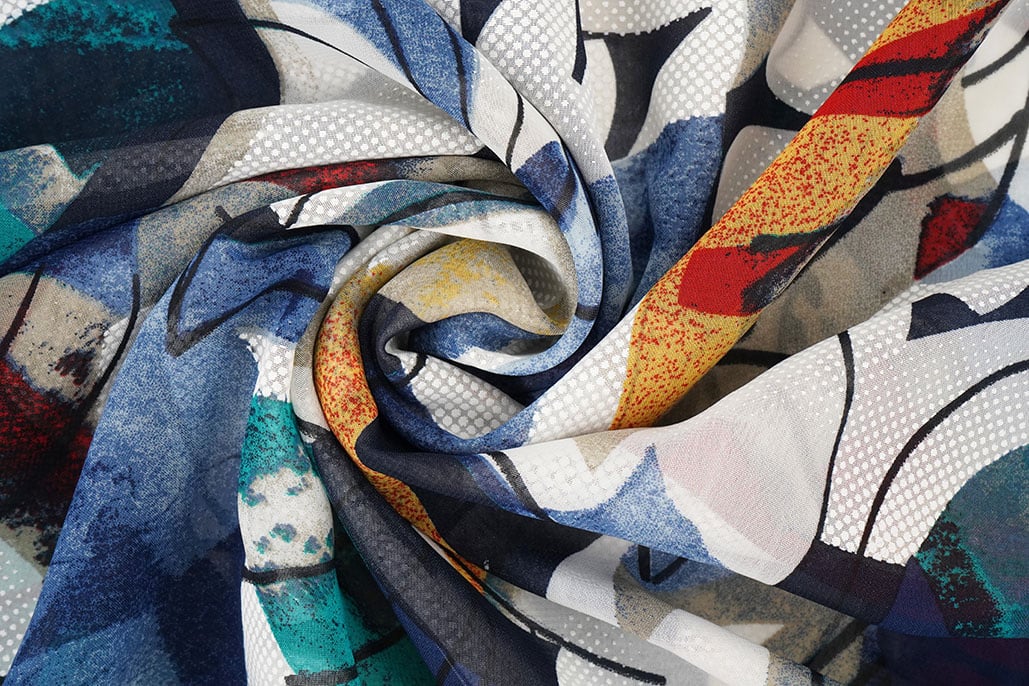 Chiffon Bedrukt Malandru Multi-2