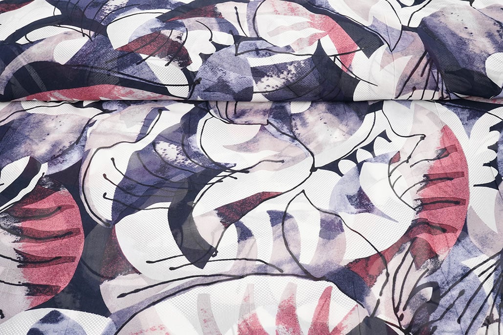 Chiffon Bedrukt Malandru Multi-3