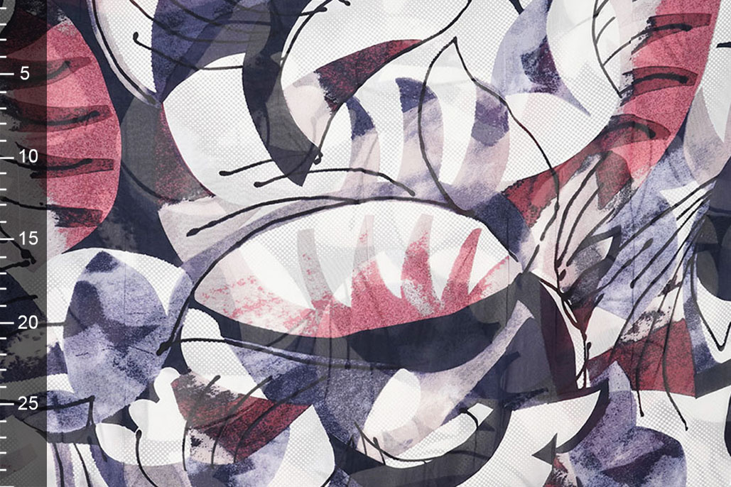 Chiffon Bedrukt Malandru Multi-3