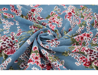 Chiffon Bloemen Desmera Jeans