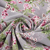 Chiffon Blumen Desmera Mauve